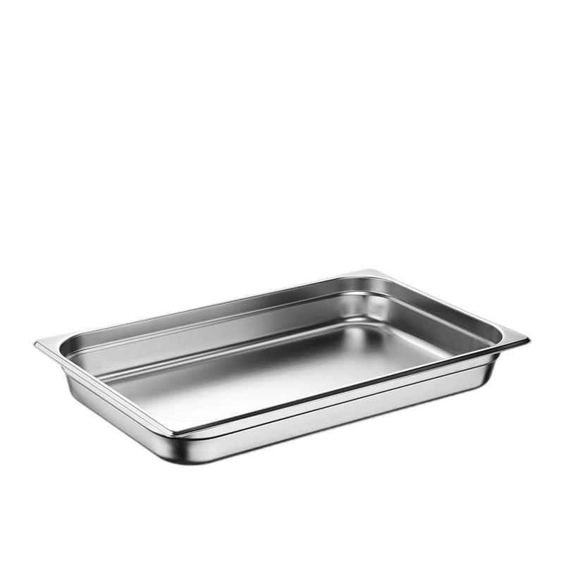 1/1 Stainless Steel Gastronorm Pan 6.5 cm deep