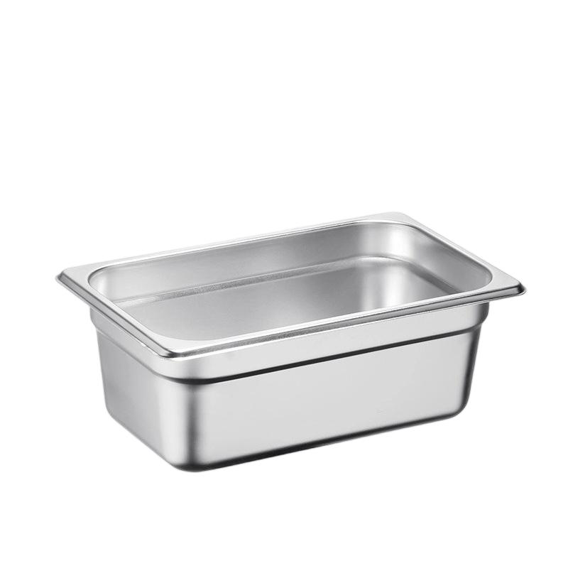 1/4 Stainless Steel Gastronorm Pan 10 cm deep