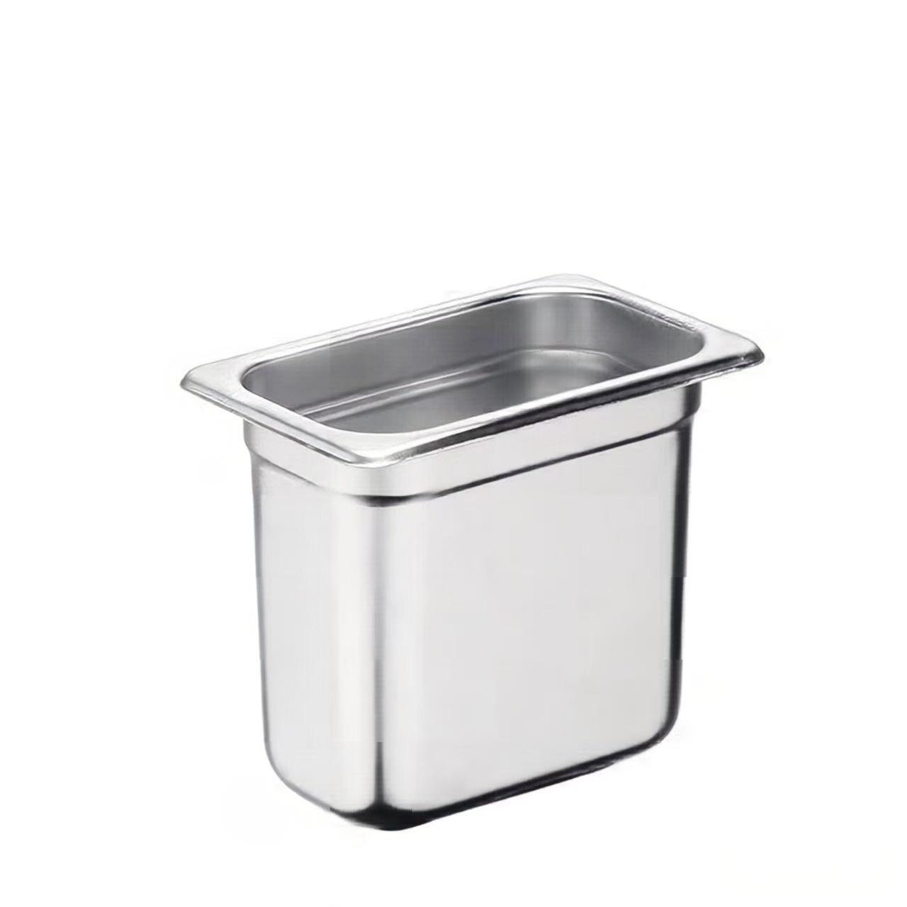 1/9 Stainless Steel Gastronorm Pan 15 cm deep