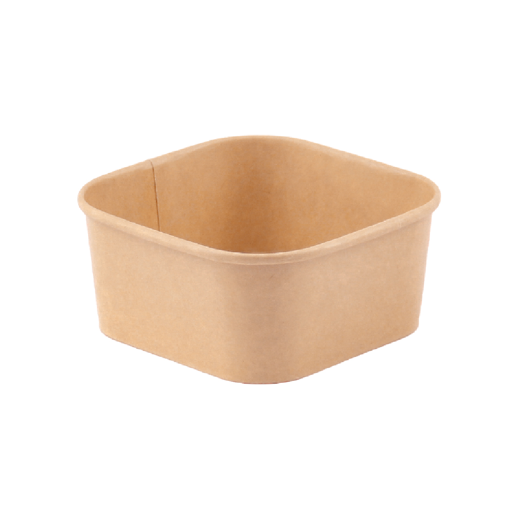 Square Paper Bowl 650ml - 130