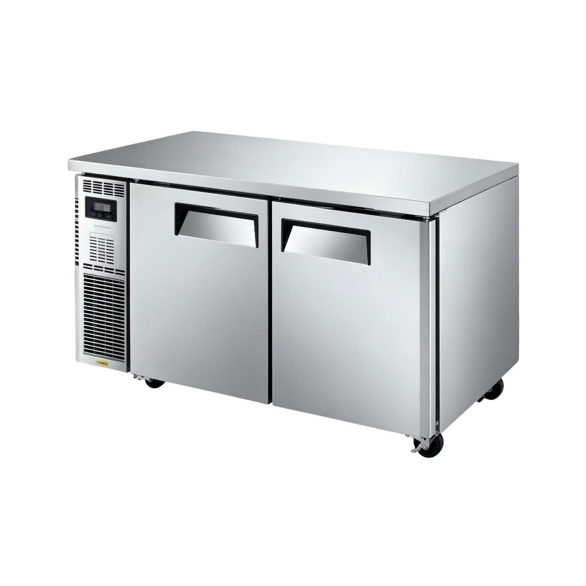 Platform freezer and refrigerated cabinet