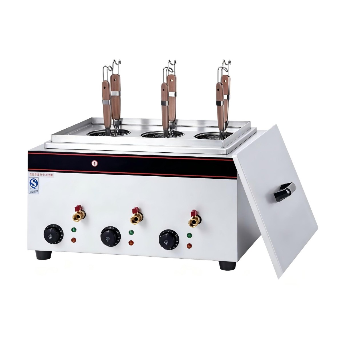 Desktop electric noodle cooker