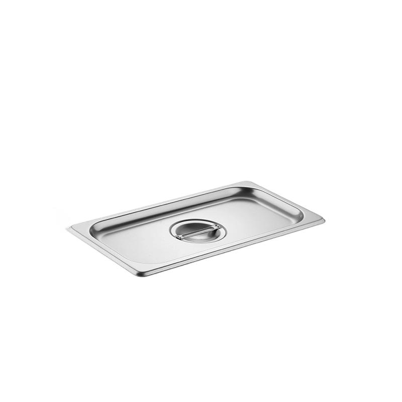 1/4 Stainless Steel Gastronorm Pan Lid