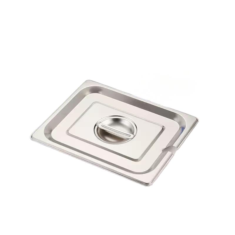 1/2 Stainless Steel Gastronorm Pan Open Lid