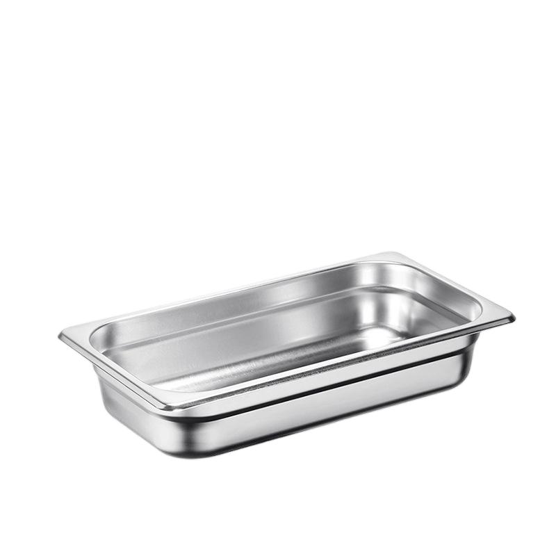 1/3 Stainless Steel Gastronorm Pan 6.5 cm deep