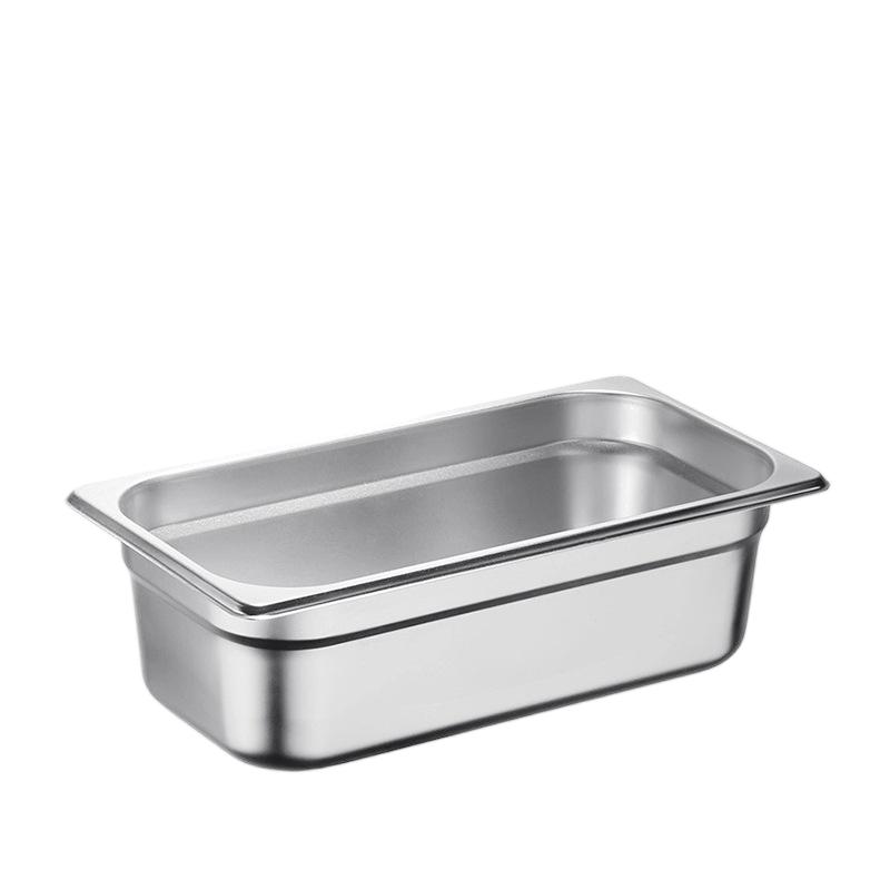 1/3 Stainless Steel Gastronorm Pan 10 cm deep