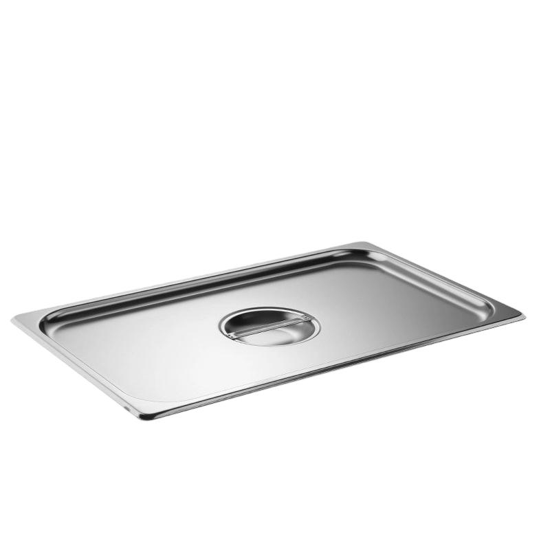 1/1 Stainless Steel Gastronorm Pan Lid