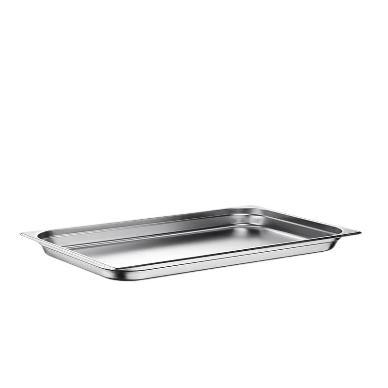 1/1 Stainless Steel Gastronorm Pan 2.5 cm deep