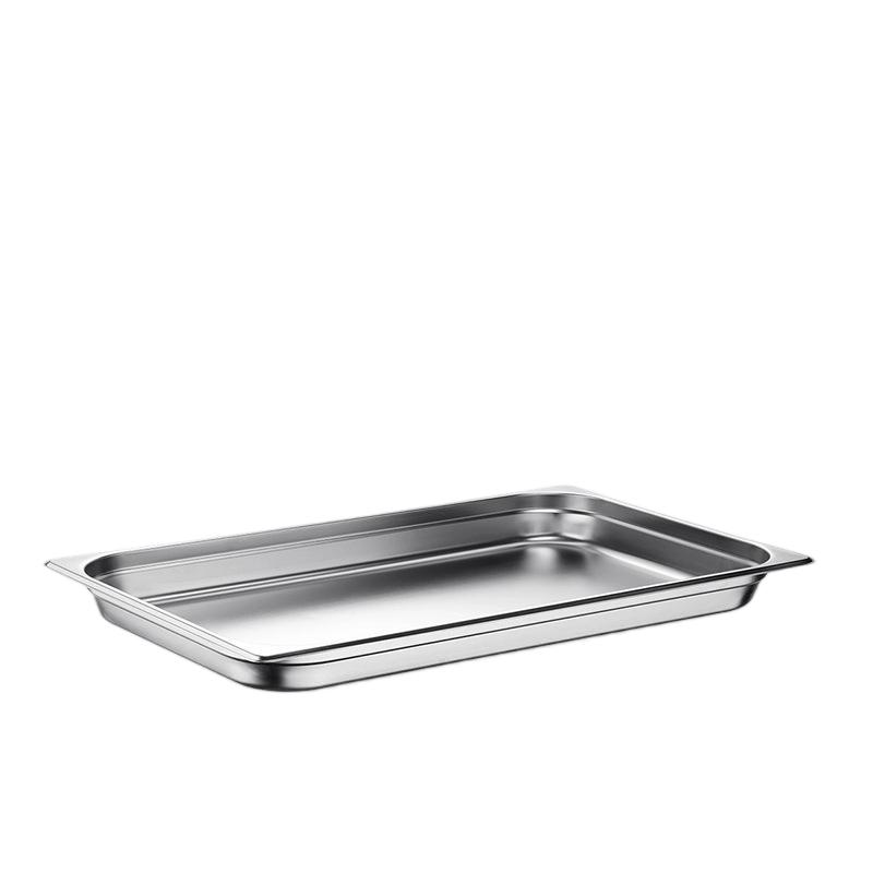 1/1 Stainless Steel Gastronorm Pan, 4cm Deep